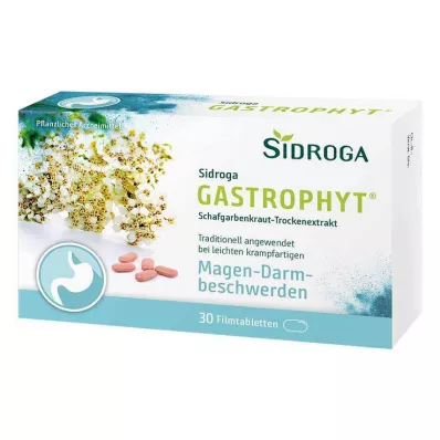 Sidroga GASTROPHYT® kalvopäällysteiset tabletit, 30 kpl Sidroga GASTROPHYT® kalvopäällysteiset tabletit, 30 kpl