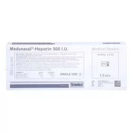 MEDUNASAL-Hepariini 500 I.U. ampullit, 10X5 ml, 10X5 ml