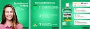 Instructions for use for LISTERINE Total Care Gum Protection -suuvesi, 600 ml - 2