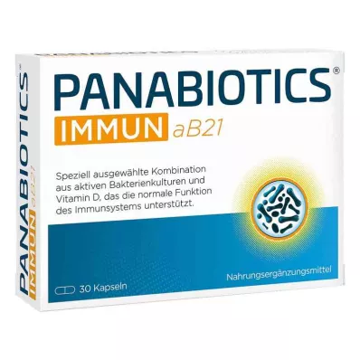 PANABIOTICS IMMUN aB21-kapselit, 30 kpl PANABIOTICS IMMUN aB21-kapselit, 30 kpl