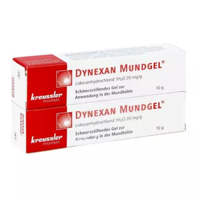 DYNEXAN Suun kautta annettava geeli, 2X10 g