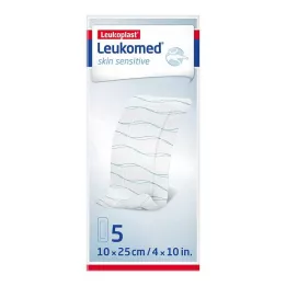 LEUKOMED ihoherkkä steriili 10x25 cm, 5 kpl