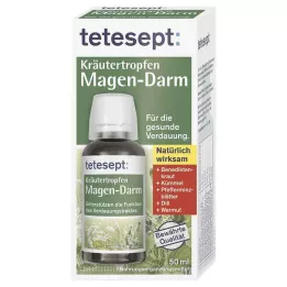 TETESEPT Yrttitippoja ruoansulatuskanavaan, 50 ml