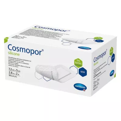 COSMOPOR silikoninen haavasidos 5x7,2 cm, 50 kpl