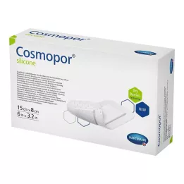 COSMOPOR silikoninen haavasidos 8x15 cm, 5 kpl