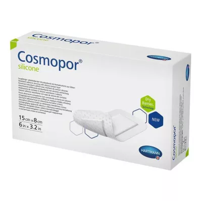 Cosmopor silikoninen haavasidos 8x15 cm, 5 kpl