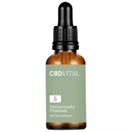 NATUREXTRAKT Premium 5% CBD Öljy, 30 ml