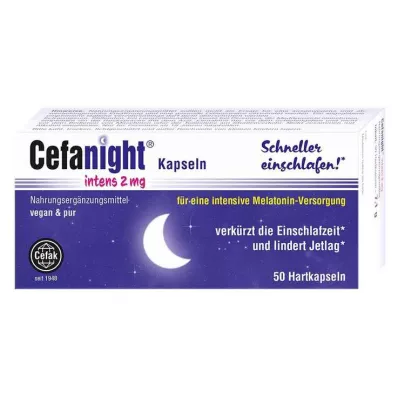 CEFANIGHT intensiiviset 2 mg kovat kapselit, 50 kpl CEFANIGHT intensiiviset 2 mg kovat kapselit, 50 kpl