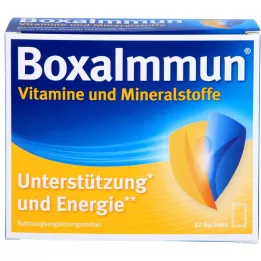 BOXAIMMUN Vitamiini- ja kivennäisainepusseja, 12X6 g