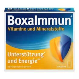 BOXAIMMUN Vitamiini- ja kivennäisainepusseja, 12X6 g