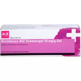 DICLOFENAC AbZ-kipugeeli 10 mg/g, 100 g, 100 g
