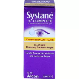 SYSTANE COMPLETE Silmän voiteluliuos ilman säilöntäainetta, 10 ml