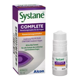 SYSTANE COMPLETE Silmän voiteluliuos ilman säilöntäainetta, 10 ml