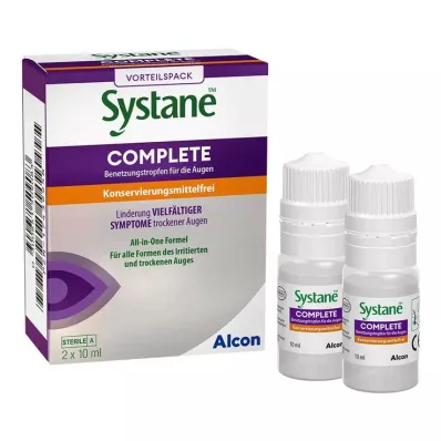 Systane® COMPLETE ilman säilöntäaineita, 2X10 ml