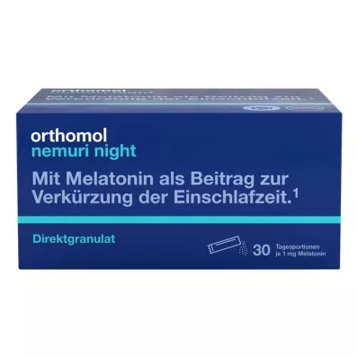 ORTHOMOL nemuri night direct -rakeet, 30 kpl
