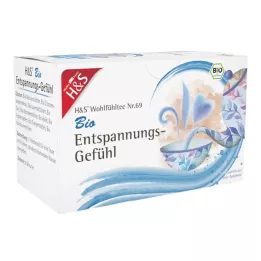 H&S Orgaaninen rentouttava suodatinpussi, 20X1.8 g
