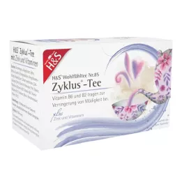H&amp;S Cycle Tee, jossa on sinkkiä ja vitamiineja Suodatinpussi, 20X1.5 g