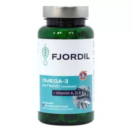 FJORDIL Omega-3-kapselit, 120 kapselia