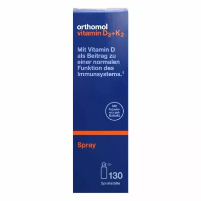 ORTHOMOL D3+K2-vitamiinisuihke, 20 ml ORTHOMOL D3+K2-vitamiinisuihke, 20 ml