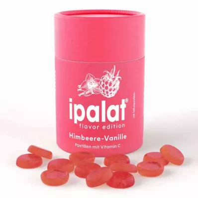 Ipalat Pastilles Flavor Edition Vadelma-Vanilja (40 kpl)