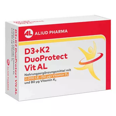 D3+K2 Duoprotect Vit AL 4000 IU/80 Μg kapselit (30 kpl)