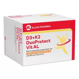 D3+K2 DuoProtect Vit AL 2000 I.U./80 µg kapselit, 90 kpl