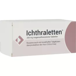 ICHTHRALETTEN 200 mg enteropäällysteiset tabletit, 168 kpl