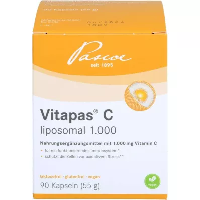 VITAPAS C-liposomaalinen 1000 kapselia, 90 kpl