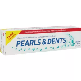 PEARLS &amp; DENTS Exclusive-hammastahna ilman titaanidioksidia, 100 ml