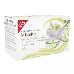H&S Misteli tee seleeniä ja vitamiineja sisältävä suodatinpussi, 20X2 grammaa