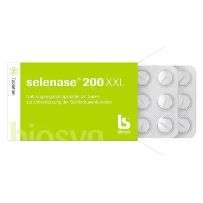 SELENASE 200 XXL tablettia, 90 kpl