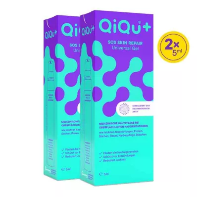 QiQu SOS SKIN REPAIR Universal Gel (2x5 ml) QiQu SOS SKIN REPAIR Universal Gel (2x5 ml)
