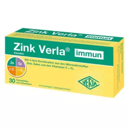 ZINK VERLA immuunijärjestelmän purutabletit, 30 kpl