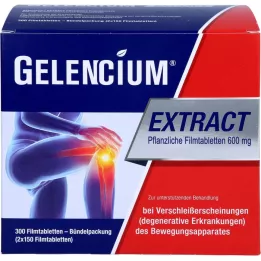 GELENCIUM EXTRACT Kasviperäiset kalvopäällysteiset tabletit, 2X150 kpl