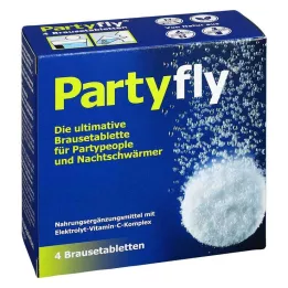 PARTYFLY Poreilevat tabletit, 4 kpl