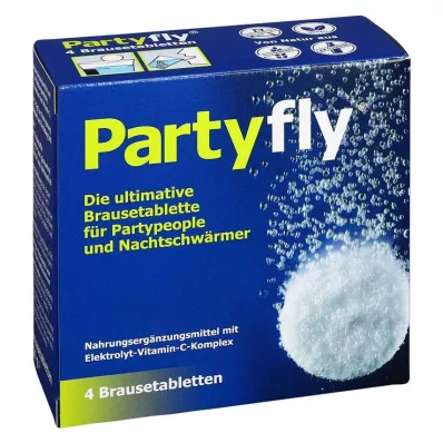 PARTYFLY Poreilevat tabletit, 4 kpl PARTYFLY Poreilevat tabletit, 4 kpl