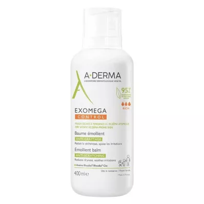 A-Derma Exomega Control Balm kosteuttava, 400 ml