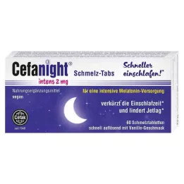CEFANIGHT intensiiviset 2 mg:n emalitabletit, 60 kpl