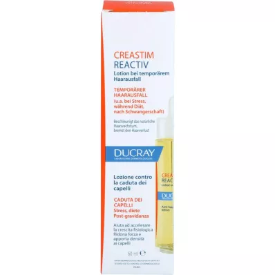 DUCRAY CREASTIM REACTIV Lotion b.temp.hiustenlähtö, 60 ml