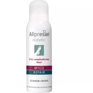 ALLPRESAN diabeettinen Myco+Repair vaahtovoide, 75 ml