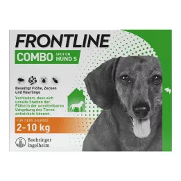 FRONTLINE Combo Spot on Dog S Lsg.for.application.to.to.skin, 3 kpl
