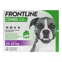FRONTLINE Combo Spot on Dog L Lsg.for.application.to.to.skin, 3 kpl