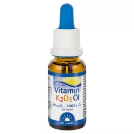 VITAMIN K2D3-öljy Dr.Jacobs, 20 ml