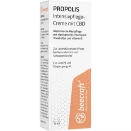BEECRAFT Propolis CBD Intensiivinen hoitovoide, 75 ml