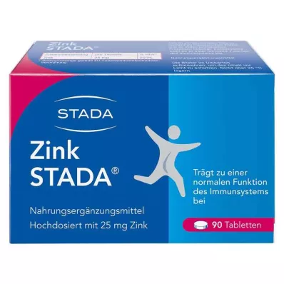 ZINK STADA 25 mg tabletit, 90 kpl ZINK STADA 25 mg tabletit, 90 kpl