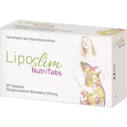 LIPOSLIM NutriTabs-tabletit, 80 kpl