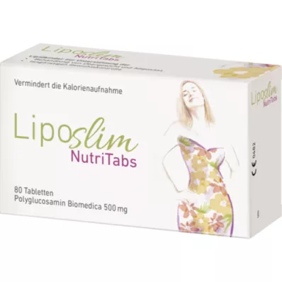LIPOSLIM NutriTabs-tabletit, 80 kpl