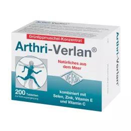 ARTHRI-VERLAN ravintolisänä Tabletit, 200 kpl