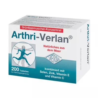 Arthri-Verlan ravintolisätableteille, 200 kpl Arthri-Verlan ravintolisätableteille, 200 kpl