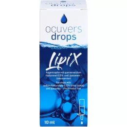 OCUVERS tippaa LipiX-silmätippoja, 10 ml